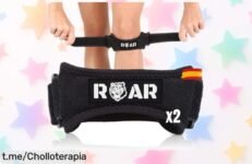 Obten el pack de 2 rodilleras Roar® que te darán alivio y soporte a un precio rebajado, ¡no esperes más para cuidar tus rodillas con este super chollo!