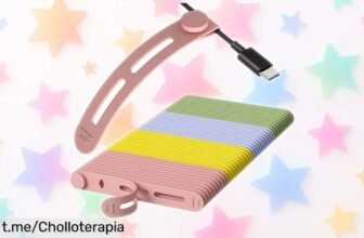 Organizador de cables Nearockle: 40 bridas reutilizables para un hogar sin líos a precio rebajado, ¡siente la alegría de tener todo bajo control antes que se acabe!