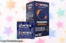 Pack ahorro de 24 preservativos Control Finissimo con precio rebajado para que disfrutes más sensibilidad y vive momentos inolvidables a tope, ¡aprovéchalo ya!