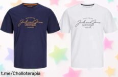 Pack de 2 camisetas Jack & Jones a precio rebajado, un super chollo que estiliza tu look. ¡No dejes pasar esta ganga y sé auténtico sin gastar!
