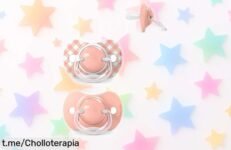 Pack de 2 chupetes Suavinex para bebés con tetina flexible, ¡rebaja brutal en un super chollo limitado! Dale a tu pequeño la sensación natural que merece y cómpralos ya.