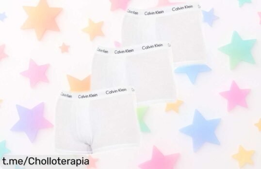 Pack de 3 boxers low rise Calvin Klein en oferta limitada, el super chollo que necesitas para sentirte fresco y seguro cada día. ¡Hazlos tuyos antes de que se agoten!