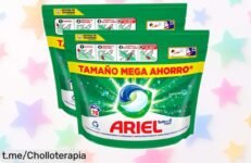 Pack todo en 1 Ariel Pods: limpieza y frescura a un precio rebajado que no vas a querer dejar pasar; ¡aprovéchalo ya antes de que se acabe este ofertón volador!