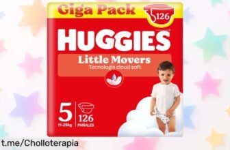 Pañales Huggies Little Movers con efecto anti-humedad a un precio rebajado: el confort que tu bebé merece y una oportunidad imperdible, ¡no te quedes sin ellos!