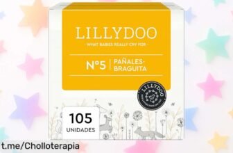 Pañales braguita Lillydoo talla 5, súper absorción y ajuste ideal para pieles sensibles a un precio rebajado que te hará sentir como un héroe en compras: ¡no lo dejes escapar!