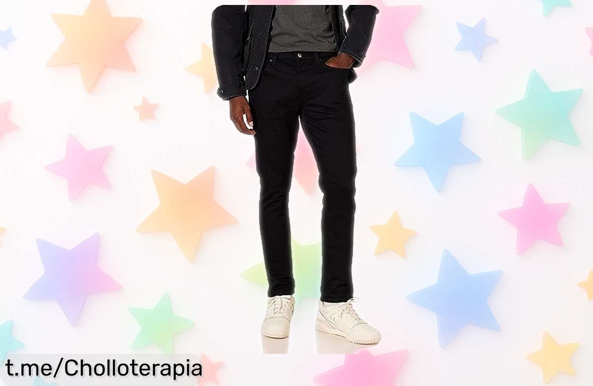 Pantalón vaquero elástico Amazon Essentials a precio rebajado: realza tu figura y dale un toque moderno a tus días, ¡aprovéchalo antes de que se acabe!