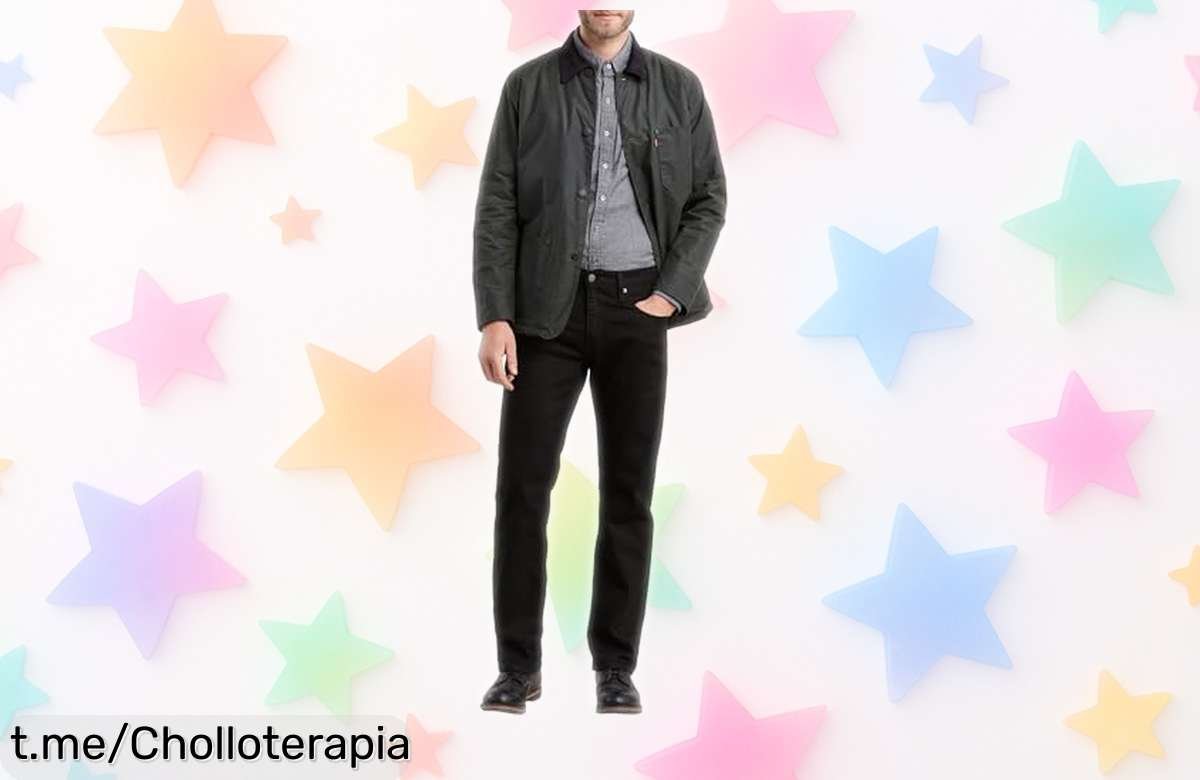 Pantalones Levi’s 559 Relaxed Strt Black a precio loco, perfectos para moverte con estilo y libertad. ¡Corre que vuelan, no te quedes sin tu super chollo!