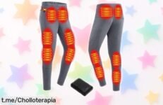Pantalones calefactables eléctricos con 12 zonas de calor que te abrazan durante el senderismo: ¡no pierdas la oportunidad de disfrutar su descuento brutal!