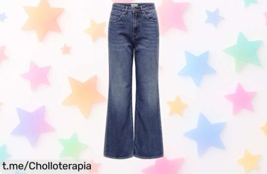Pantalones vaqueros anchos ONLY ONLHOPE con mil bolsillos a precio de ganga, muévete libre y luce espectacular. ¡Corre que vuelan!
