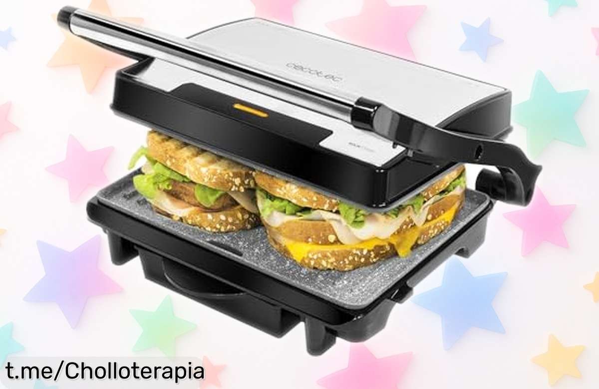 Parrilla eléctrica Cecotec Rock’Ngrill 1500 W, ¡ahora con precio rebajado para que cocines rico y rápido sin preocupaciones! No te quedes sin la tuya, ¡las unidades son limitadas!