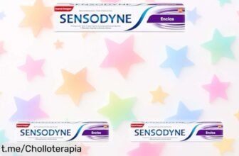Pasta de dientes Sensodyne para encías sensibles en pack de 3, ¡rebajada por tiempo limitado! Protege tu sonrisa y siente el alivio ahora mismo, no lo dejes escapar.