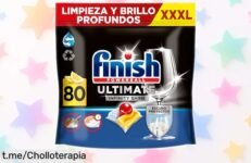 Pastillas para lavavajillas Finish Powerball Ultimate Infinity Shine, ¡ahora a precio loco! Brillo y limpieza sin esfuerzo que hará sonreír hasta a tu vajilla.