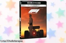 Película de F1 en 4K con Bluray incluida: vive la adrenalina constante a precio rebajado, ¡aprovecha este super chollazo antes de que se agote!