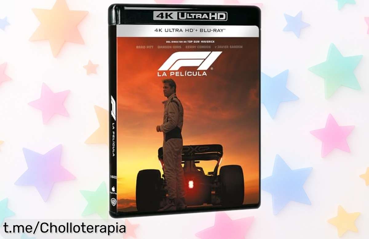 Película de F1 en 4K con Bluray incluida: vive la adrenalina constante a precio rebajado, ¡aprovecha este super chollazo antes de que se agote!