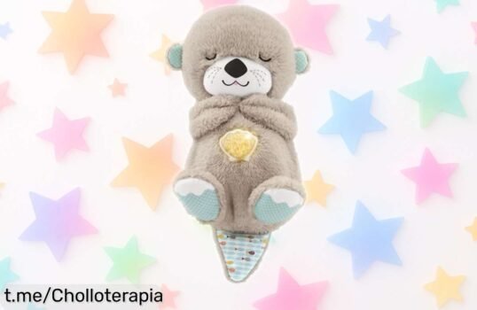 Peluche musical FisherPrice que calma a tu bebé con luces y movimiento, ¡aprovecha el precio rebajado y regala noches de ensueño ya mismo!