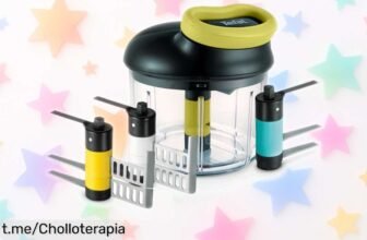Picadora manual Tefal de 900 ml a precio rebajado, corta rápido y prepara purés perfectos sin electricidad. ¡Aprovecha esta oferta limitada y disfruta cocinando fácil!