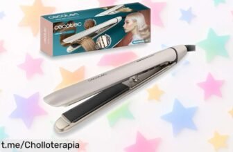 Plancha de pelo Cecotec Lisse 880 a precio rebajado que no se ve todos los días, consigue ese brillo y suavidad que te enamorará ¡No dejes pasar esta oportunidad!