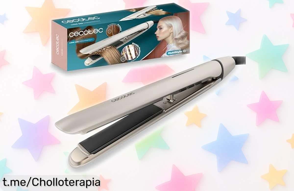 Plancha de pelo Cecotec Lisse 880 a precio rebajado que no se ve todos los días, consigue ese brillo y suavidad que te enamorará ¡No dejes pasar esta oportunidad!