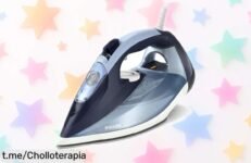 Plancha de vapor Philips Azur: ¡Elimina arrugas difíciles con 2800W y consigue un look impecable por un precio rebajado, no te quedes sin el tuyo!