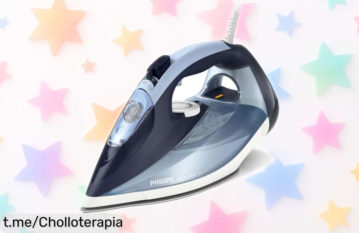 Plancha de vapor Philips Azur: ¡Elimina arrugas difíciles con 2800W y consigue un look impecable por un precio rebajado, no te quedes sin el tuyo!