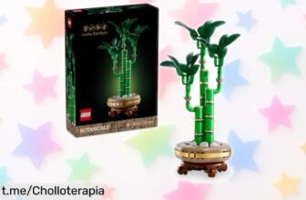 Planta artificial de bambú LEGO que nunca muere, ideal para regalar y con un descuentazo por tiempo limitado. ¡Atrévete a darle vida a tu espacio hoy mismo!