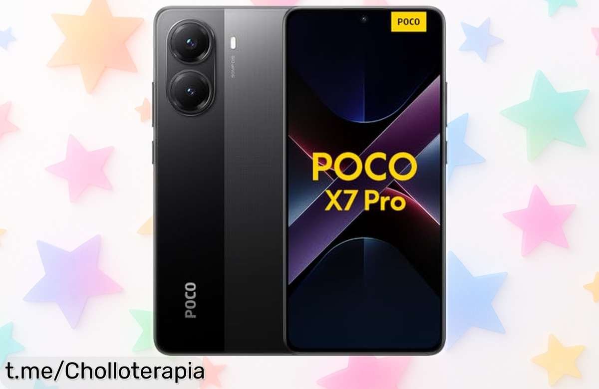 Poderoso Smartphone Xiaomi Poco X7 Pro con batería de 6000 mAh y cámara de 50 MP, rebajado para que vivas la experiencia máxima. ¡No te quedes sin el tuyo!