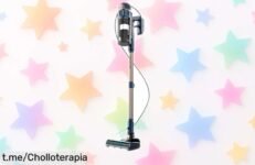 Potente aspiradora escoba Cecotec con súper succión y filtro HEPA, ¡precio rebajado que te hará sonreír por un hogar limpio de prisa! Aprovecha este ofertón antes de que se acabe.