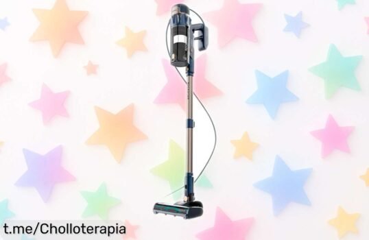 Potente aspiradora escoba Cecotec con súper succión y filtro HEPA, ¡precio rebajado que te hará sonreír por un hogar limpio de prisa! Aprovecha este ofertón antes de que se acabe.