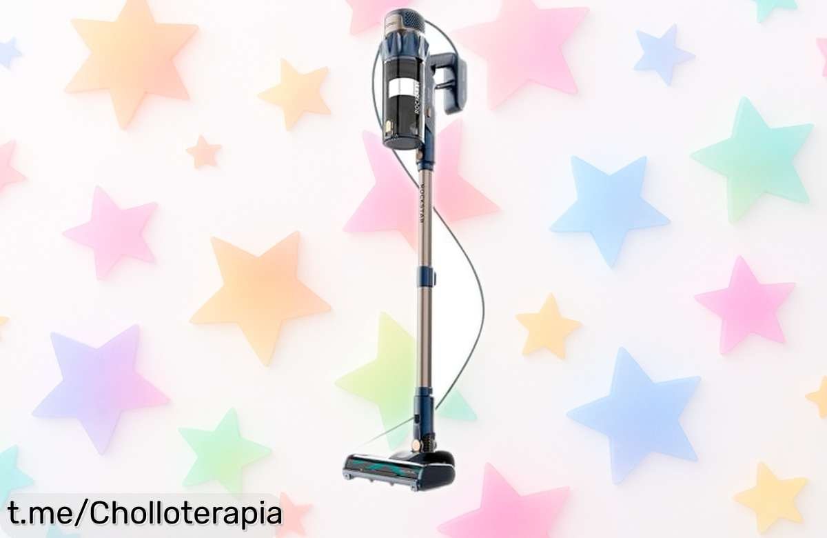 Potente aspiradora escoba Cecotec con súper succión y filtro HEPA, ¡precio rebajado que te hará sonreír por un hogar limpio de prisa! Aprovecha este ofertón antes de que se acabe.