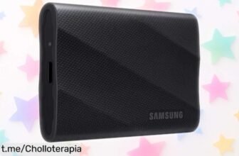 Potente disco duro externo Samsung Portable SSD T9 de 4 TB a precio rebajado, perfecto para impulsar tus proyectos y llevar tus recuerdos siempre contigo. ¡Hazlo tuyo ya!