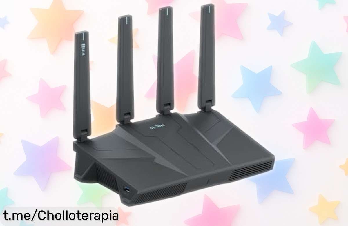 Potente enrutador WiFi 7 GL.iNet a precio loco: disfruta de streaming y juegos sin cortes, conecta más de 100 dispositivos. ¡Haz tuyo este chollazo antes que se agote!