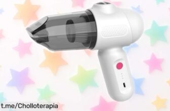 Potente mini aspirador de mano 4 en 1 Ebossom a un precio rebajado que volará, ¡aprovecha este ofertón y dale a tu hogar la limpieza que se merece ya mismo!