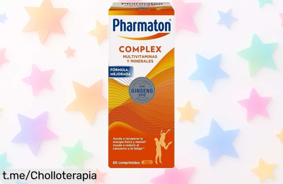 Potente multivitamínico Pharmaton Complex con ginseng para energía y mente activa a precio rebajado. ¡No dejes pasar este super chollo, recarga cuerpo y cabeza ya!