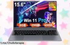 Potente portátil con pantalla giratoria FHD y conectividad 5G a precio rebajado, ¡no dejes escapar este ofertón que te hará brillar y trabajar sin límites!