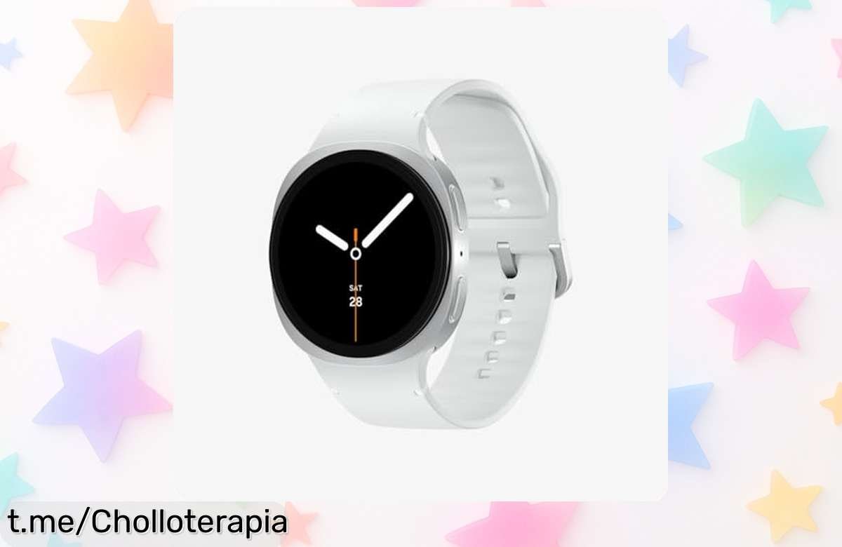 Potente reloj inteligente Samsung Galaxy Watch8, diseño elegante y procesador 3NM. ¡Rebaja exclusiva para cuidar tu salud! Aprovecha este super chollo antes de que desaparezca.