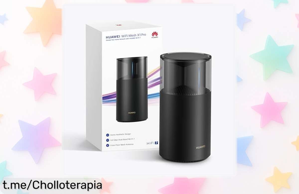 Potente router WiFi 7 de doble banda HUAWEI con velocidad de 3,6 Gbps a precio loco; conecta todo tu hogar sin límites y disfruta de una navegación impecable, ¡apúntate antes que se acabe!