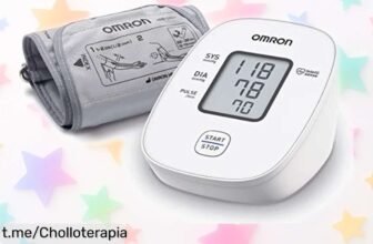 Precisa y confiable tensiómetro de brazo digital Omron, ahora a un precio rebajado que te hará sentir seguro; ¡cuida tu corazón con este ofertón antes que se acabe!