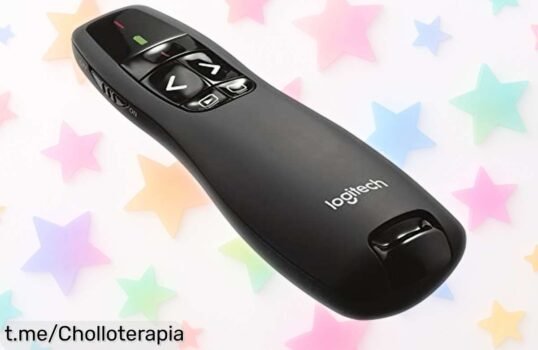 Presentador inalámbrico Logitech R400, el ofertón que cambiará tus presentaciones para siempre. ¡No dejes escapar esta oportunidad y deslumbra con cada click!