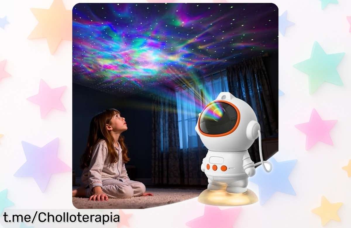 Proyector de cielo estrellado Fokky: Haz que tus peques sueñen con 8 modos mágicos y astronauta ¡ofertón único, urgencia total! No te quedes sin el tuyo, compra ya y transforma sus noches.