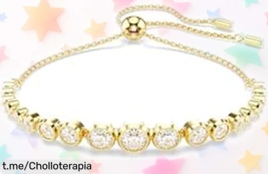 Pulsera tennis Swarovski de cristales en degradado con baño oro a precio loco, brilla como nunca y siente la elegancia cada día. ¡Consíguela antes de que se agote!