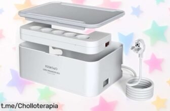 Regleta de enchufes Redagod con 8 puertos y cable largo: ¡descuento brutal en este super chollo para cargar todo sin líos! Aprovecha esta oportunidad única antes que se acabe.