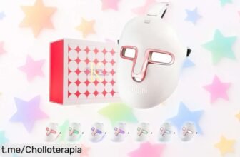 Rejuvenece tu piel con la máscara facial LED de 7 colores; ahora a precio rebajado, ¡no te pierdas este super chollo que hará brillar tu rostro y elevará tu confianza!