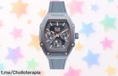 Reloj azul IceWatch para señora con estilo veraniego, ¡aprovéchate de este super chollo antes de que se agote y brilla en cada ocasión!