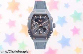 Reloj azul IceWatch para señora con estilo veraniego, ¡aprovéchate de este super chollo antes de que se agote y brilla en cada ocasión!