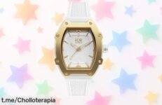 Reloj blanco IceWatch moderno y chic con una rebaja increíble. ¡Hazte ya con este ofertón que hará brillar tus momentos especiales!