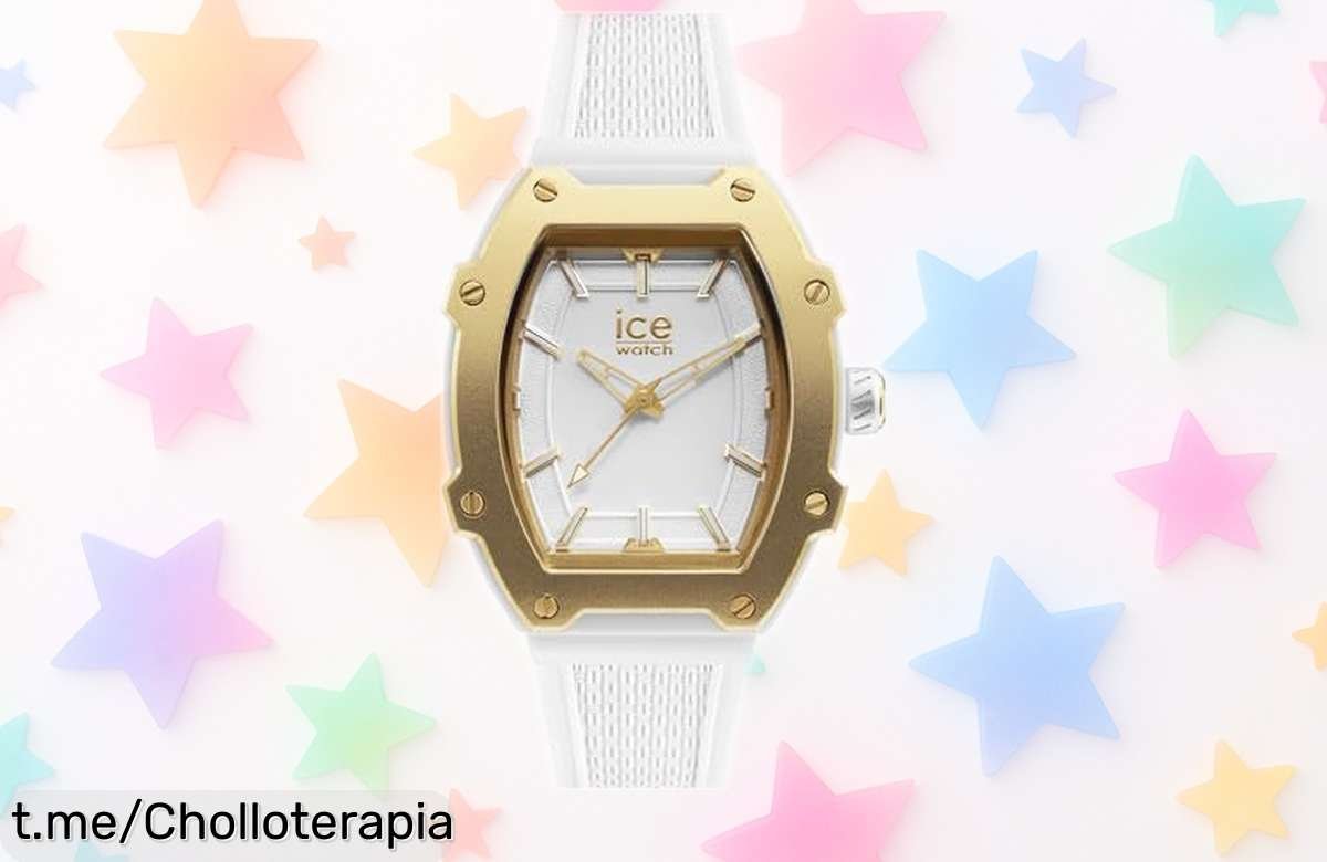 Reloj blanco IceWatch moderno y chic con una rebaja increíble. ¡Hazte ya con este ofertón que hará brillar tus momentos especiales!