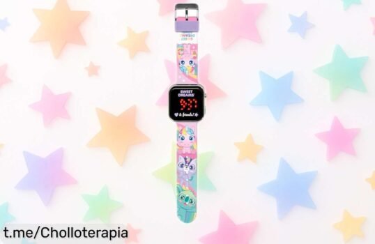 Reloj digital infantil Kids Licensing a precio rebajado, con pantalla LED fácil de leer. Regala alegría antes de que se acabe este super chollo irresistible.