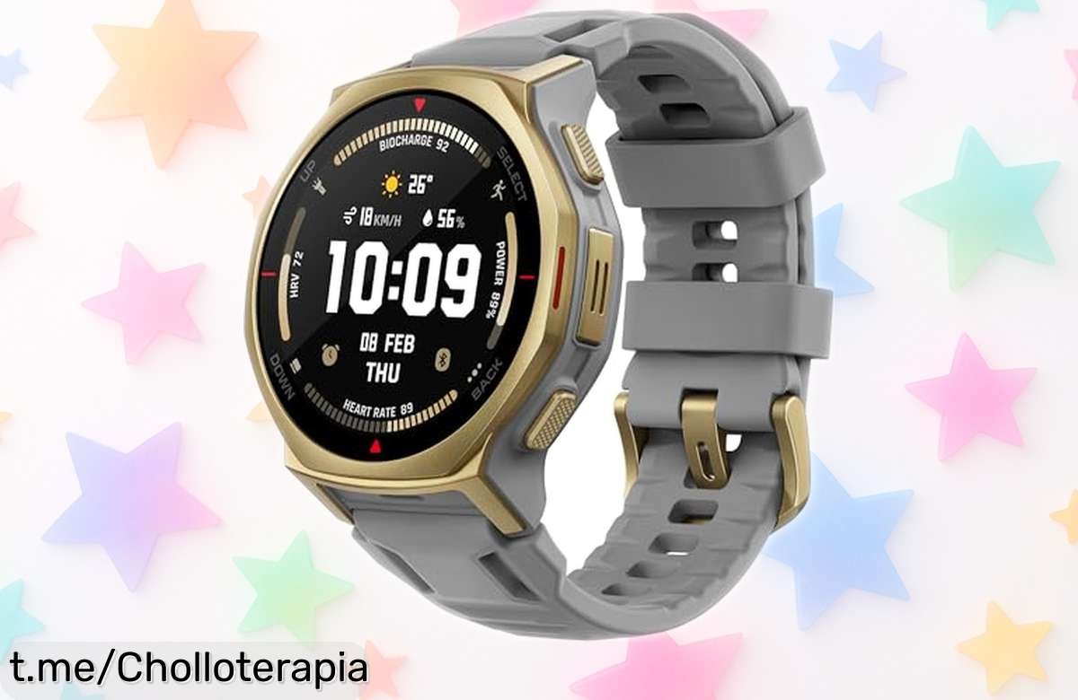Reloj inteligente Amazfit súper resistente con GPS y pantalla AMOLED rebajado: No dejes pasar esta oferta única para tus aventuras, ¡haz tu compra ya antes que desaparezca!
