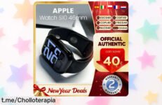 Reloj inteligente Apple Watch serie 10 con GPS a precio rebajado, no te quedes sin el tuyo y siente la conexión en tu muñeca antes de que se acabe esta oportunidad.