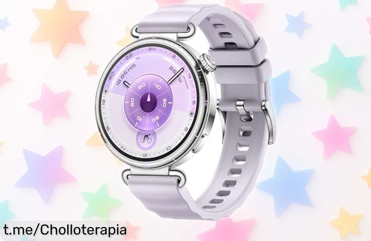 Reloj inteligente Huawei con GPS y pantalla AMOLED, ahora a precio loco para que no te pierdas nada en tus entrenos; siente la emoción de cada paso ¡aprovéchalo ya!